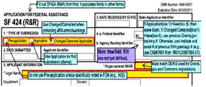 SF424 Form