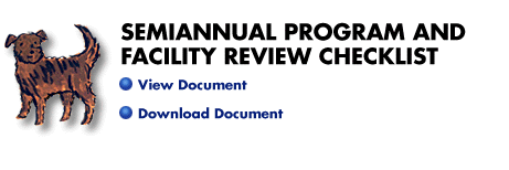 [Semiannual Program Review]